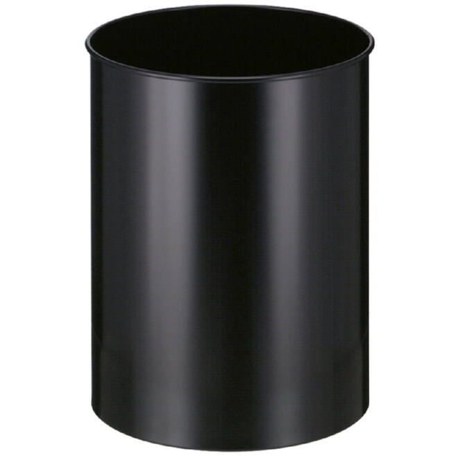 Papierbak Vepabins rond Ø33.5cm 30 liter zwart