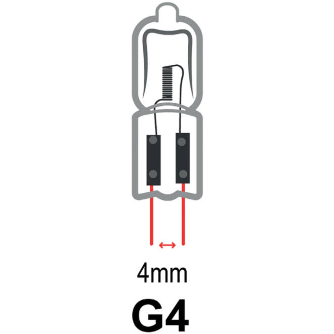 Ledlamp Integral GU4 2700K warm wit 1.1W 95lumen