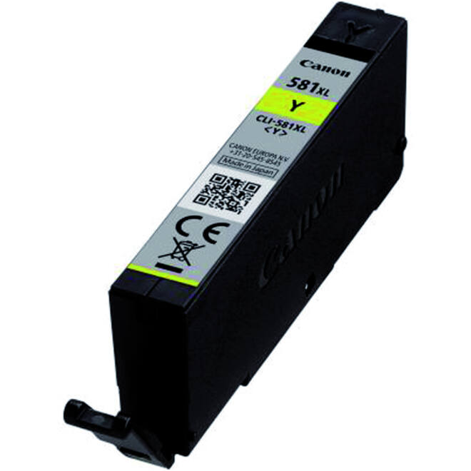 Inktcartridge Canon CLI-581XL geel