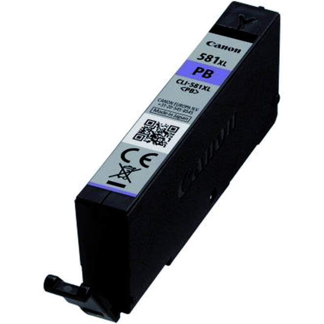 Inktcartridge Canon CLI-581XL foto blauw
