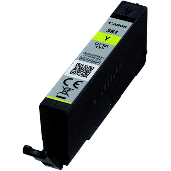 Inktcartridge Canon CLI-581 geel