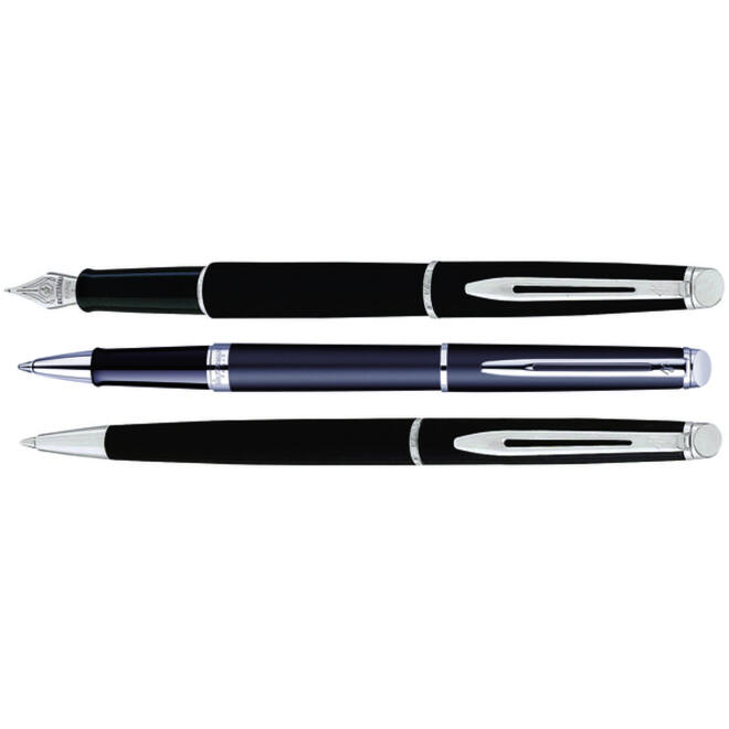 Vulpen Waterman Hémisphère matt black CT fijn