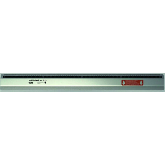 Snijliniaal Bura 512 Antica 40cm aluminium