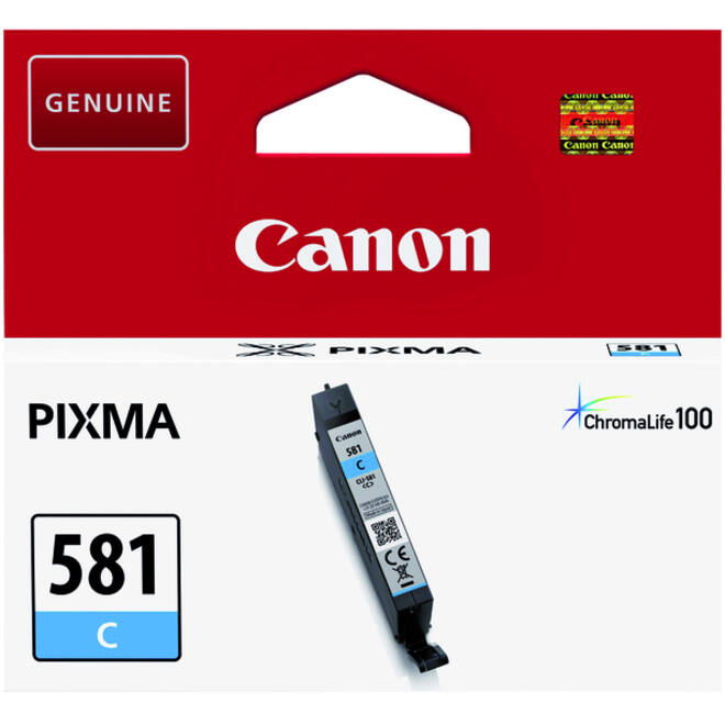 Inktcartridge Canon CLI-581 blauw