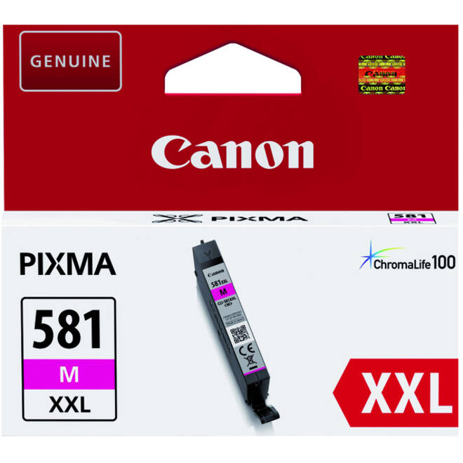 Inktcartridge Canon CLI-581XXL rood