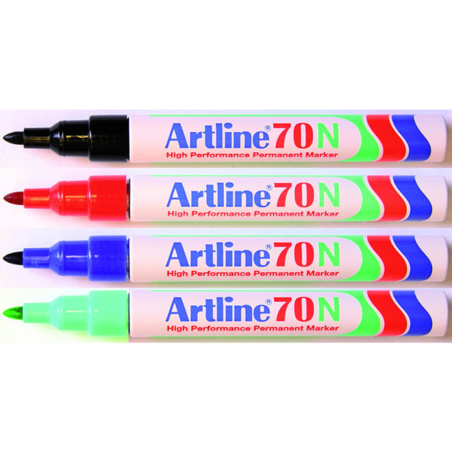 Viltstift Artline 70 rond 1.5mm rood