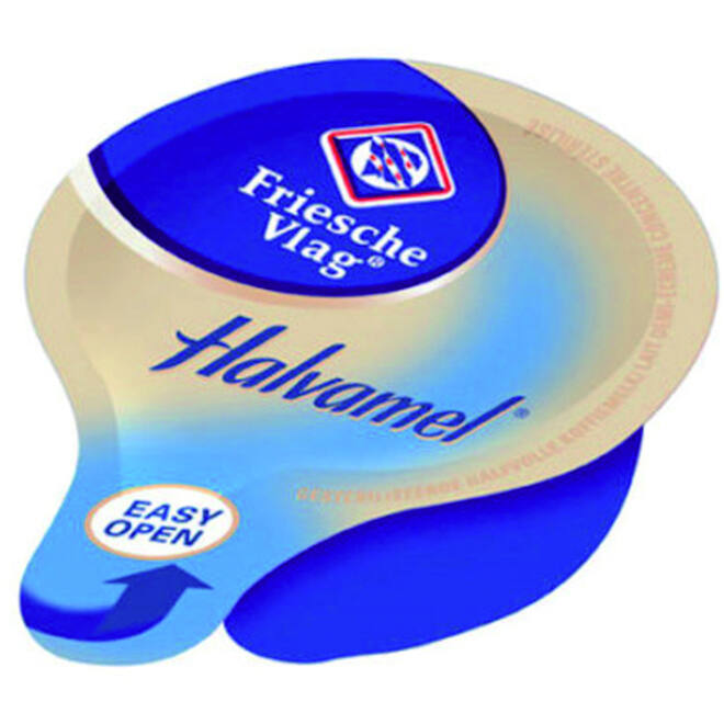 Koffiemelk Friesche vlag halvamel 7,5 gram 10 cups