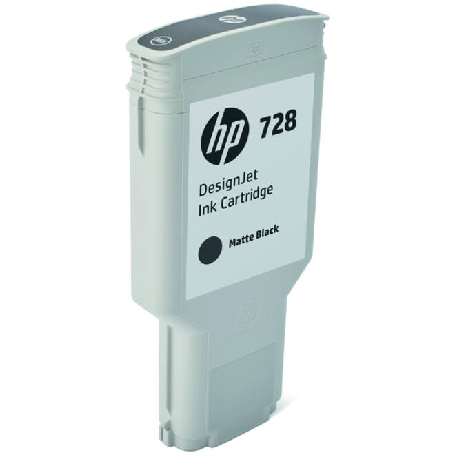 Inktcartridge HP F9J68A 728 mat zwart