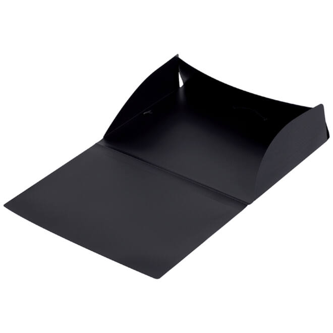 Elastomap OXFORD Urban A4 PP opaak zwart