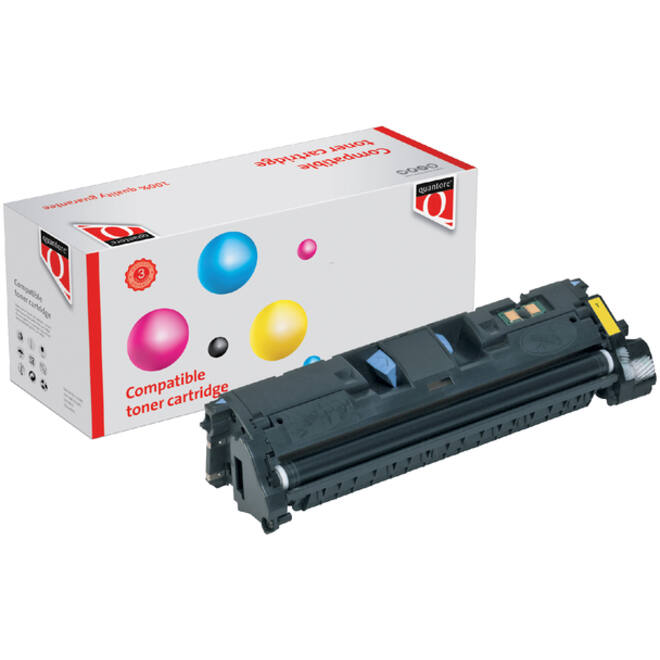 Tonercartridge Quantore HP Q3962A C9702A 122A geel