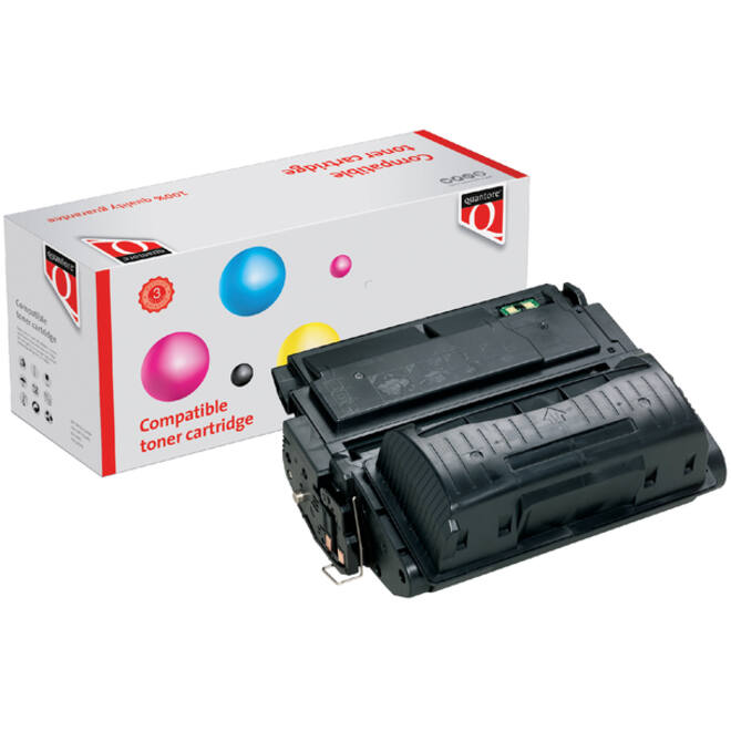 Tonercartridge Quantore alternatief tbv HP Q5942X 42X zwart