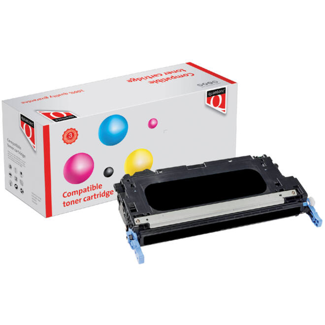 Tonercartridge Quantore alternatief tbv HP Q6470A 501A zwart