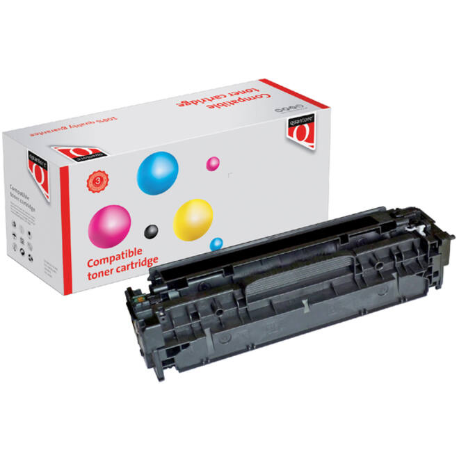 Tonercartridge Quantore alternatief tbv HP CC530A 304A zwart