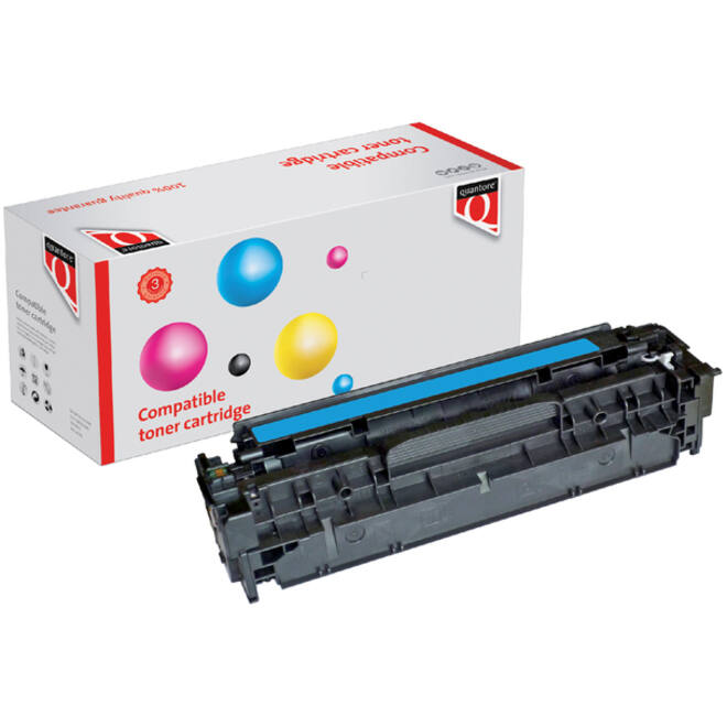 Tonercartridge Quantore alternatief tbv HP CC531A 304A blauw