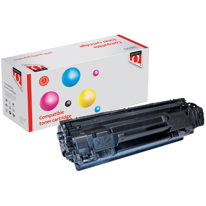 Tonercartridge Quantore alternatief tbv HP CE278A 78A zwart HC