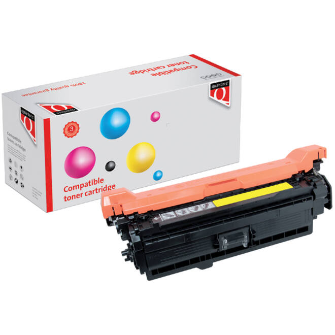 Tonercartridge Quantore alternatief tbv HP CE402A 507A geel