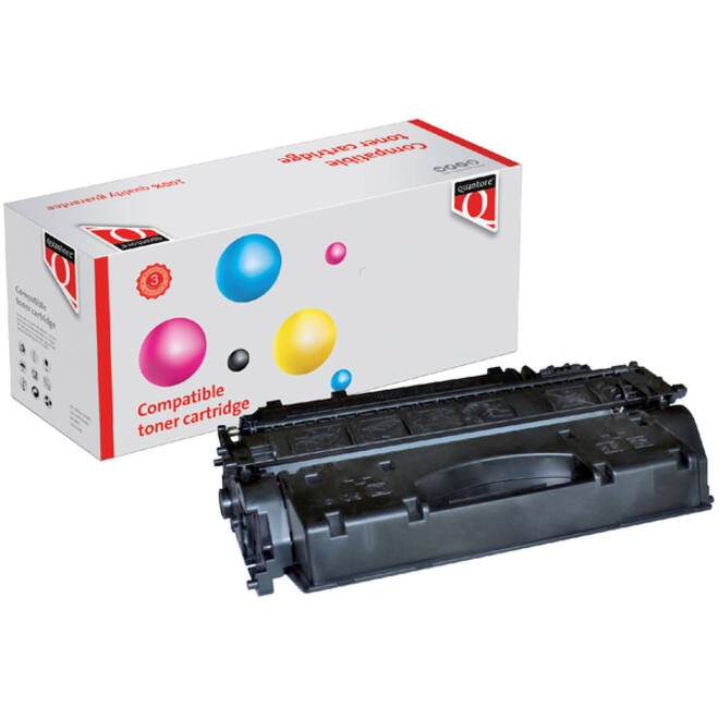 Tonercartridge Quantore alternatief tbv HP CE505X 05X zwart EHC