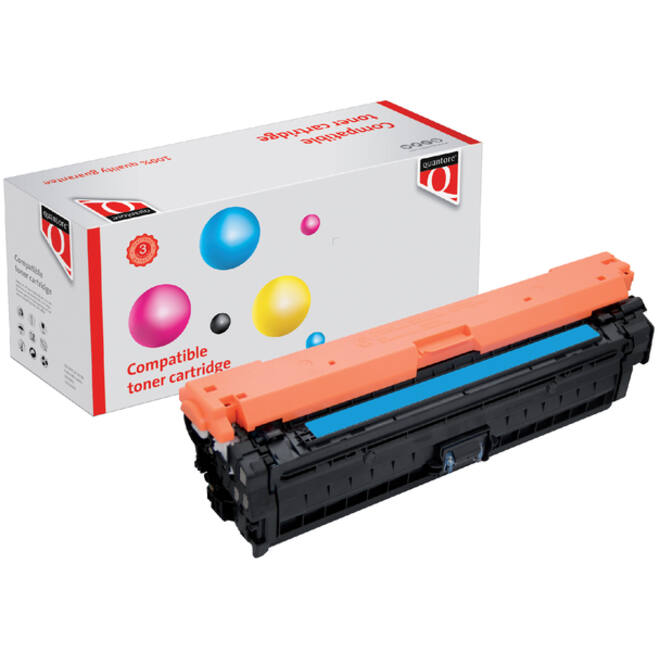 Tonercartridge Quantore alternatief tbv HP CE741A 307A blauw