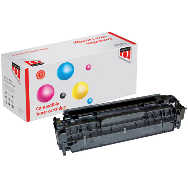 Tonercartridge Quantore alternatief tbv HP CF380X zwart