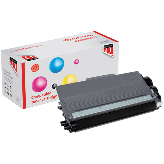 Toner Quantore alternatief tbv Brother TN-3330BK zwart