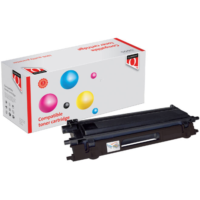 Toner Quantore alternatief tbv Brother TN-135BK zwart