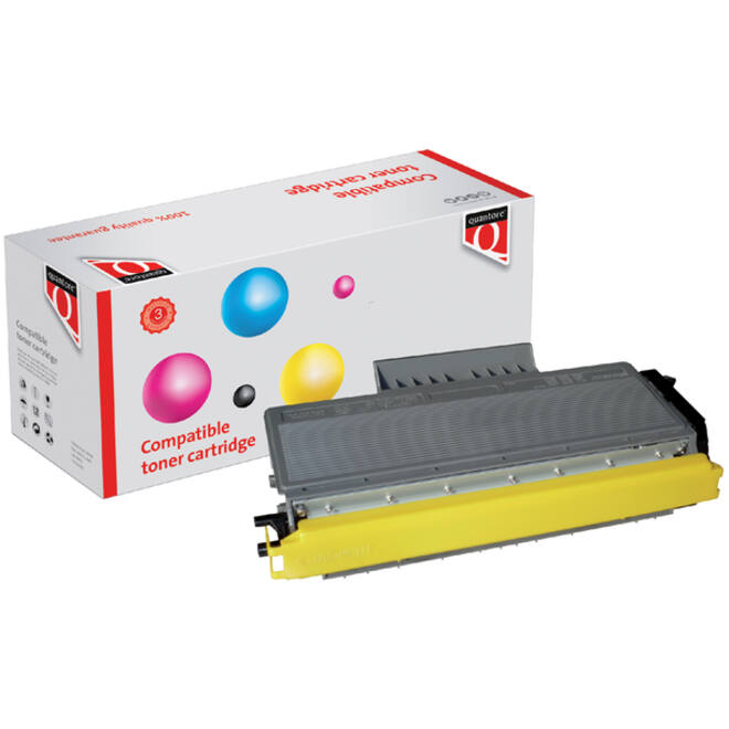 Toner Quantore alternatief tbv Brother TN-3280BK zwart