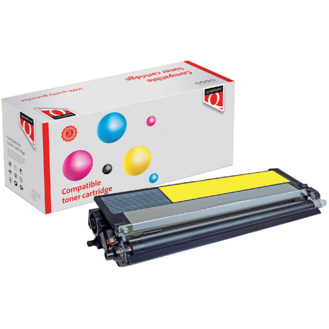 Toner Quantore alternatief tbv Brother TN-328Y geel