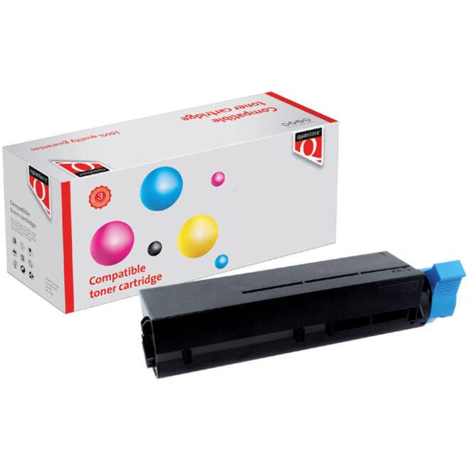 Toner Quantore alternatief tbv Oki 44574802 zwart