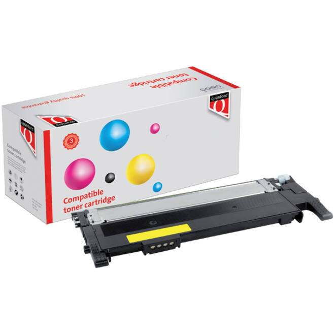 Tonercartridge Quantore alternatief tbv Samsung CLT-Y406S geel