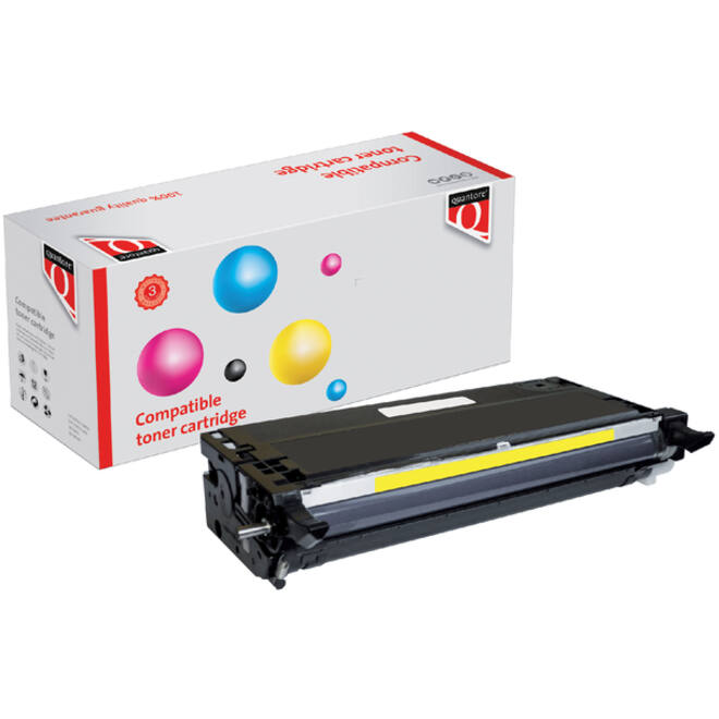 Tonercartridge Quantore alternatief tbv Dell 593-10173 geel