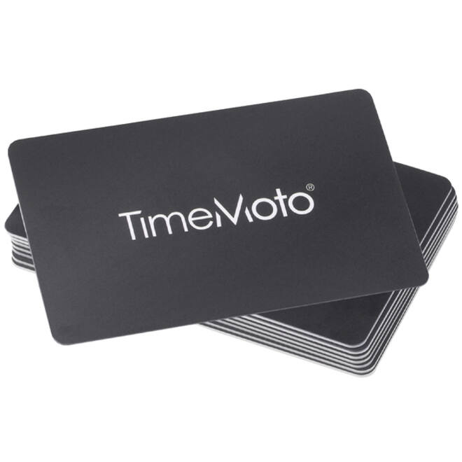 TimeMoto RF-100 RFID cards