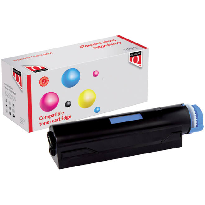 Toner Quantore alternatief tbv Oki 44992402 zwart