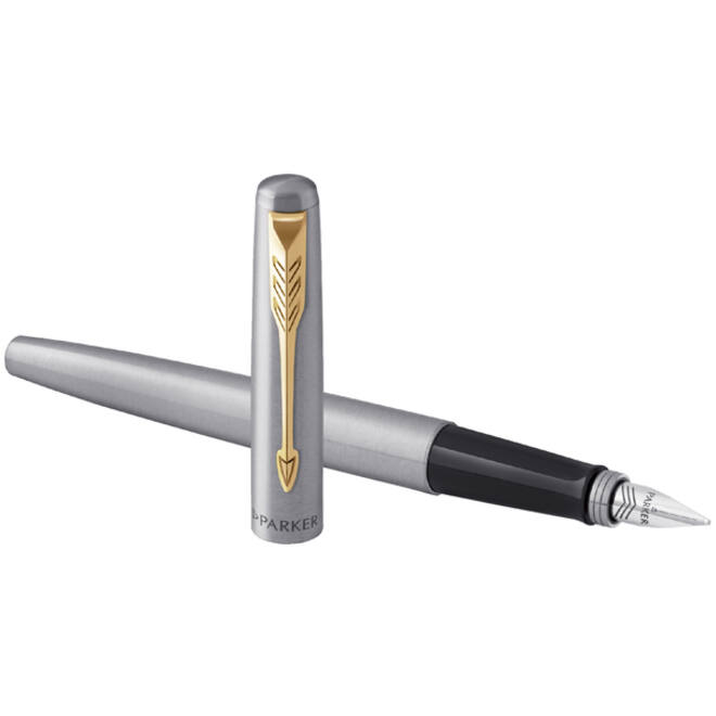 Vulpen Parker Jotter stainless steel GT medium