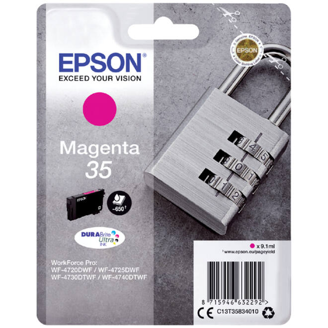 Inktcartridge Epson 35 T3583 rood