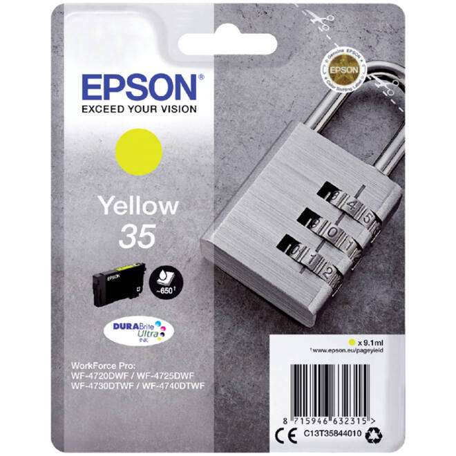 Inktcartridge Epson 35 T3584 geel