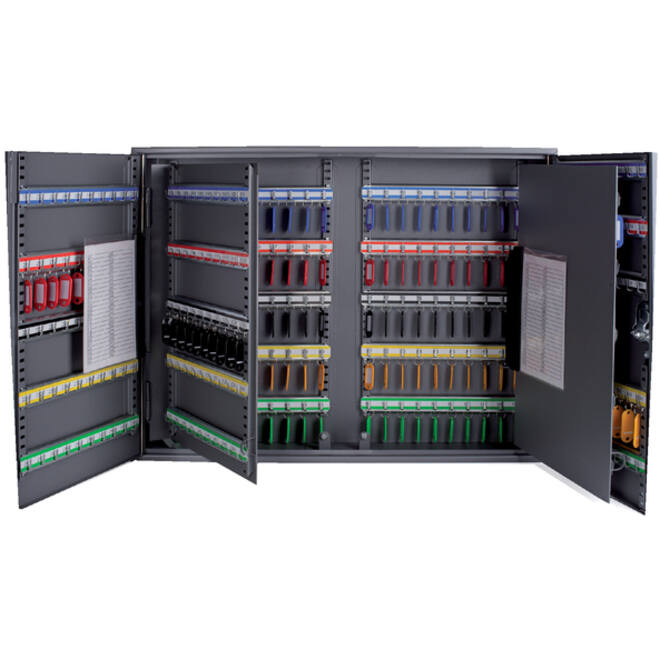Sleutelkast Pavo XL tweedeurs 300 haken 720x540x140mm