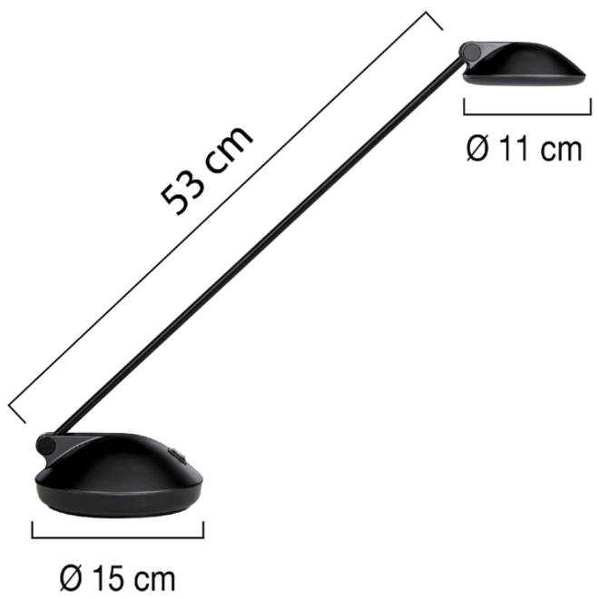 Bureaulamp Unilux Joker led zwart