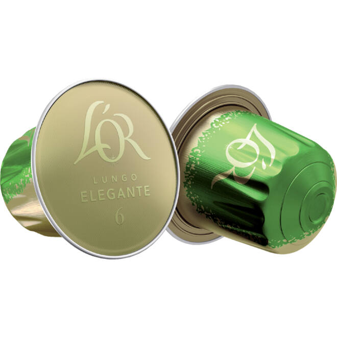 Koffiecups L'Or espresso Lungo Elegante 20 stuks