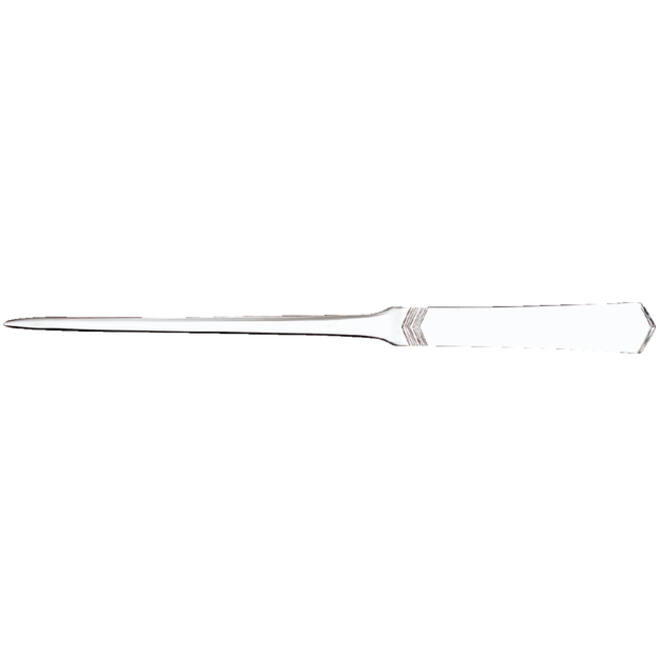 Briefopener MAULslim, vlak RVS-staal, bewerkt heft, smal lemmet van 24.5 cm blister à 1 stuk