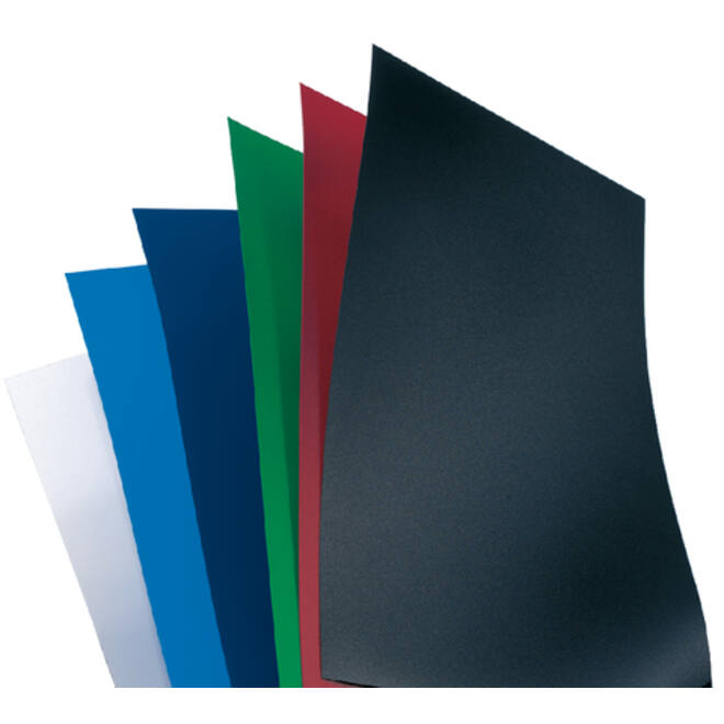 Voorblad GBC A4 Polycover 300micron donkerblauw 100stuks