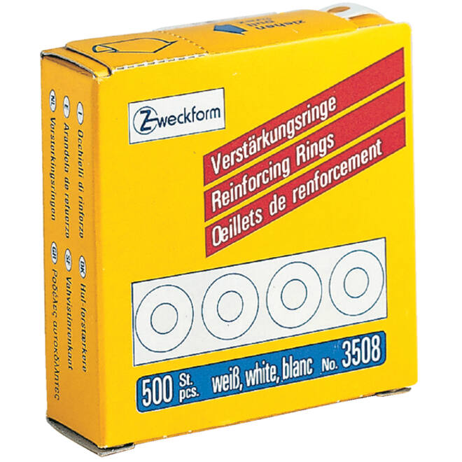 Versterkingsringen Avery Zweckform 3508 13Mm 500stuks wit