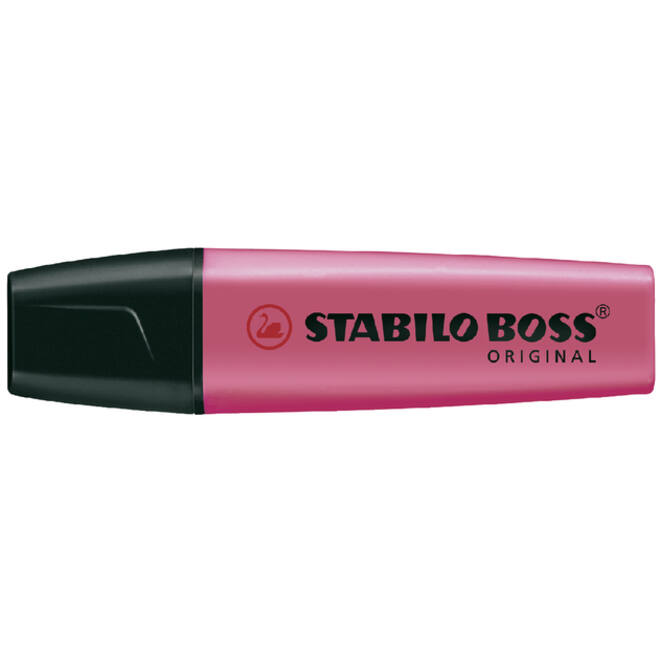 Markeerstift STABILO BOSS Original 70/10 assorti 4 kleuren doos à 10 stuks