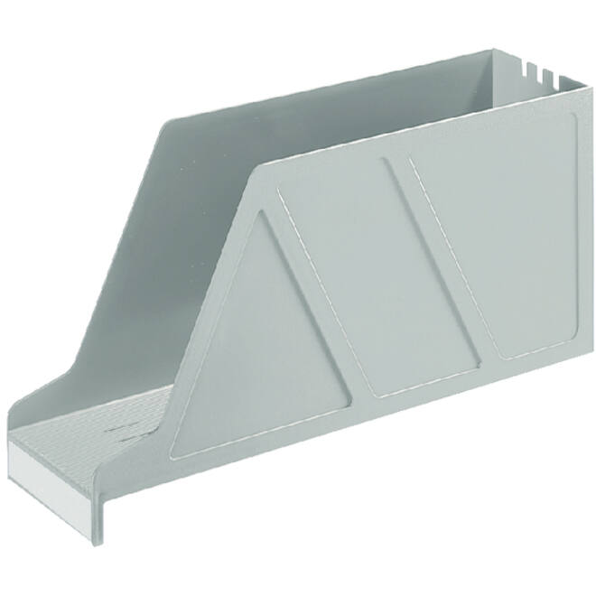Tijdschriftcassette Leitz 2427 dwars grijs
