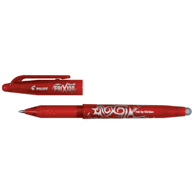 Rollerpen PILOT friXion medium rood