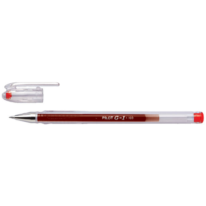 Gelschrijver PILOT G-1 medium rood