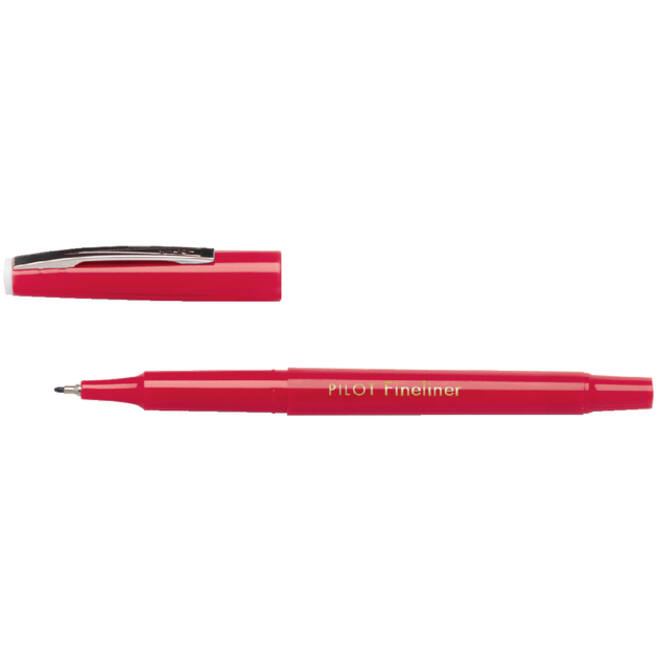 Fineliner PILOT fijn rood