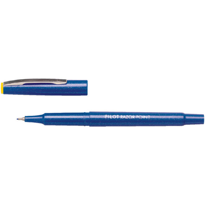 Fineliner PILOT Razor Point fijn blauw