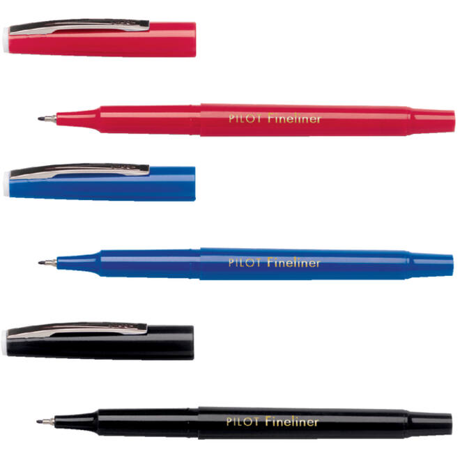 Fineliner PILOT fijn rood