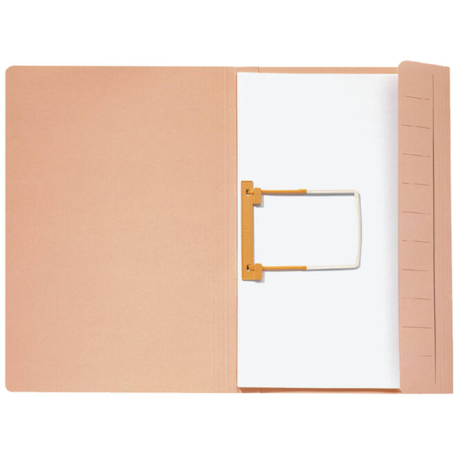 Clipmap Secolor A4 100% gerecycled karton 250gr beige verpakt per 10 stuks