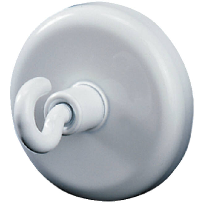 Magneet met haak Dahle 36mm draagkracht 8kg wit